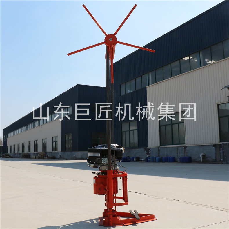 直供QZ-2B岩心勘探钻机 汽油机动力小型岩芯取样钻机