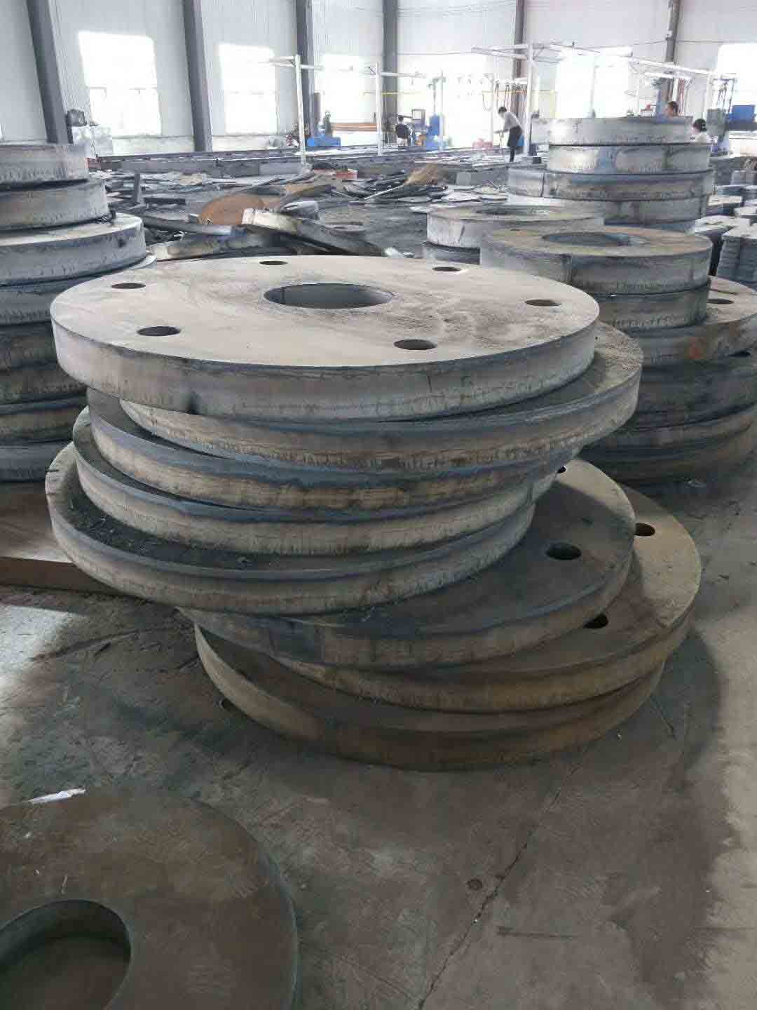 切割厚SA516Gr60四拼六拼八拼圆法兰异形法兰圆板圆饼盘