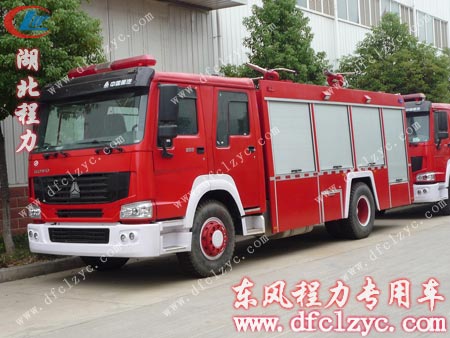 湖北程力重汽单桥水罐消防车