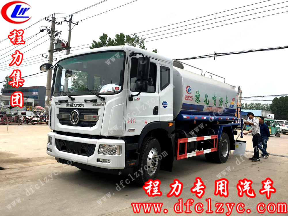 南京郭总在湖北程力订购的东风D9喷雾车今日发车