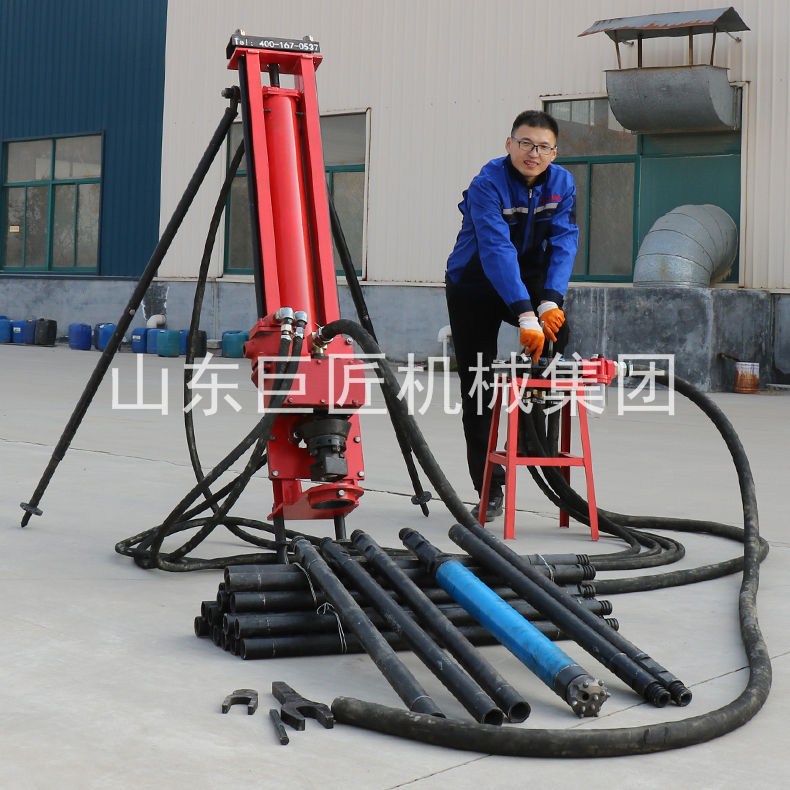 供应KQZ-100纯气动潜孔钻机 小型风动潜孔钻机热销优选