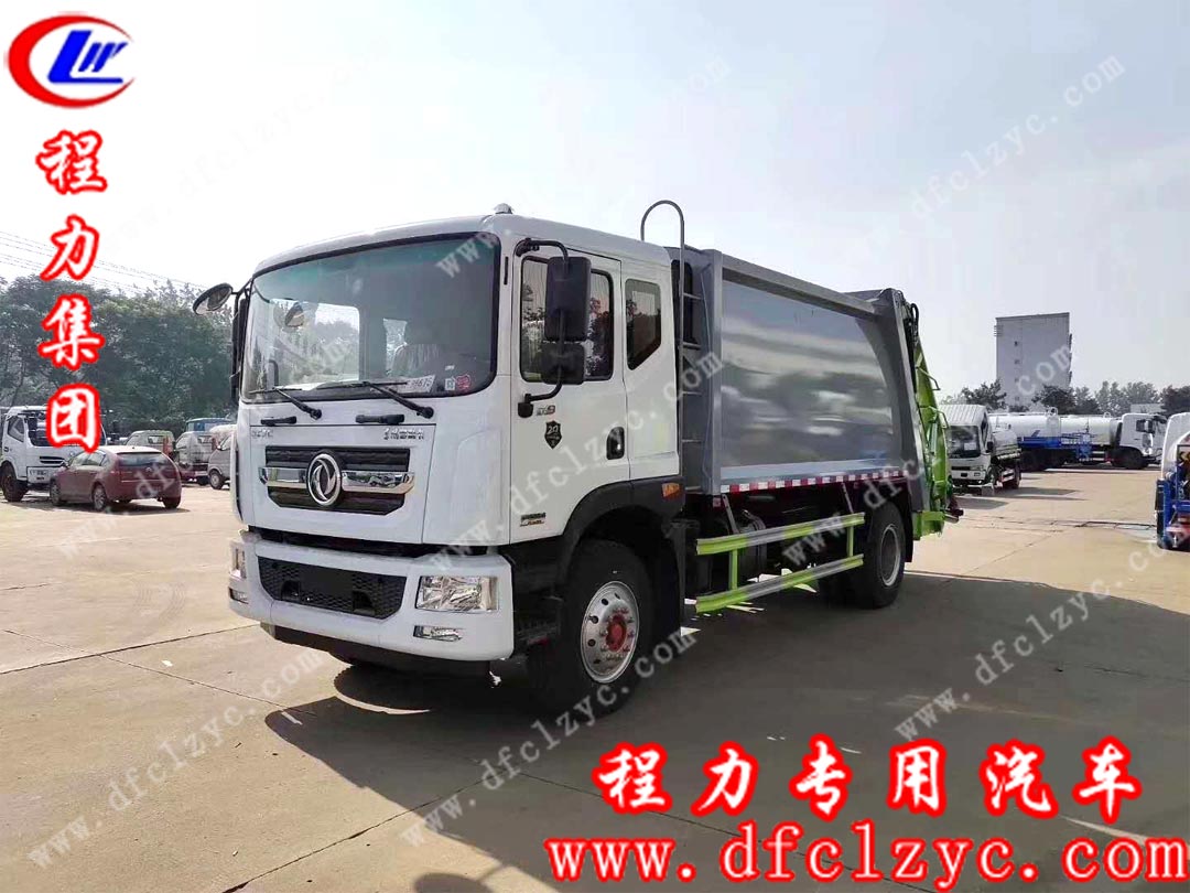 压缩式垃圾车--一站式收运，让城市垃圾无所遁形