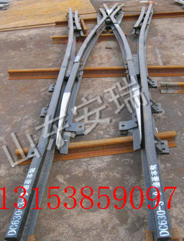 山西煤矿DK615-4-12单开道岔的施工注意事项
