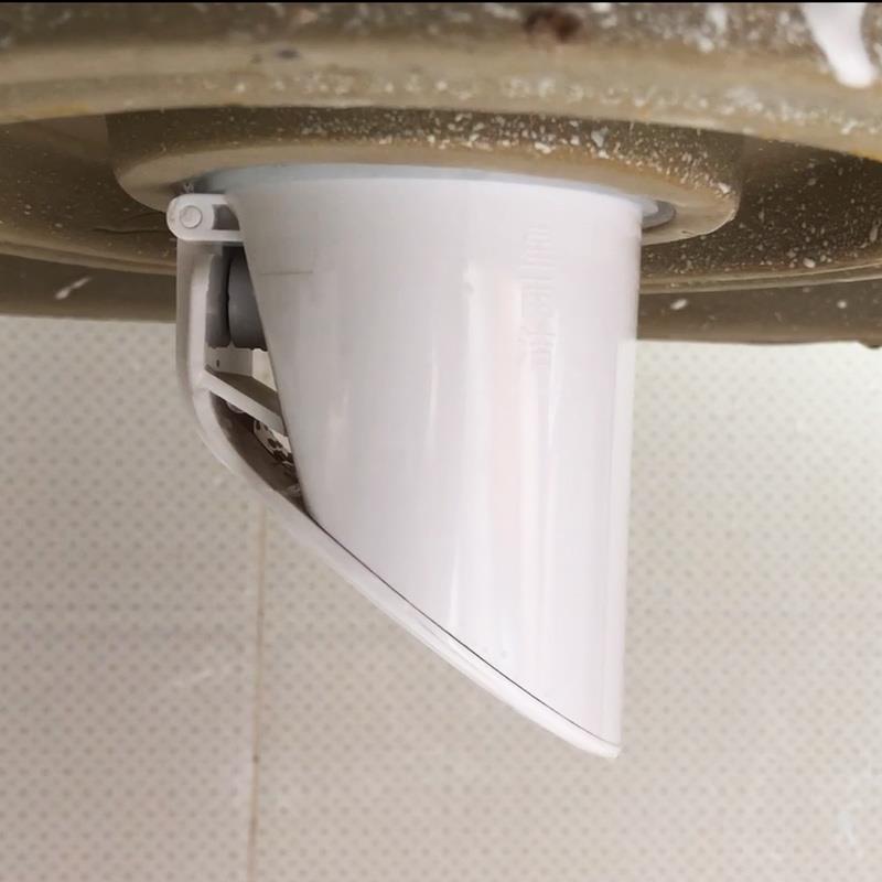 旱厕改造 蹲便器防臭器 卫生间大便池防臭塞 蹲坑式除臭 厕所堵臭