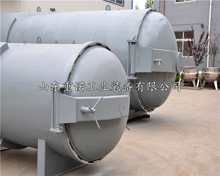 重诺机械定制大小型电空气硫化罐 电蒸汽硫化釜 橡胶制品专用硫化釜