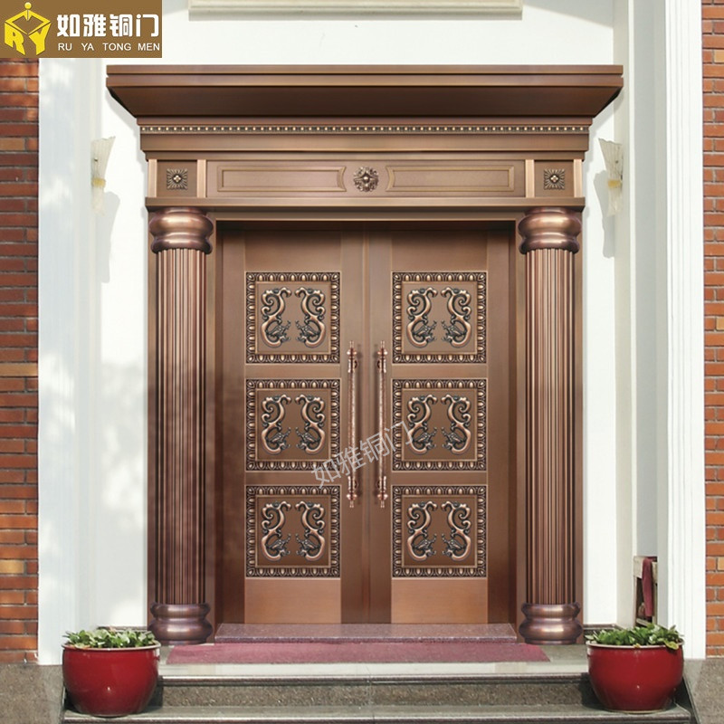子母铜门，上海子母铜门，公寓子母铜门价格