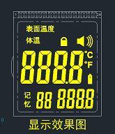 电子耳温枪方案，红测温枪芯片方案