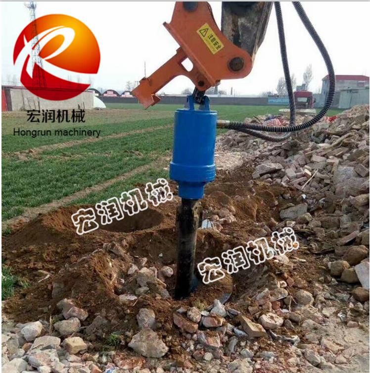 挖改潜孔带刀削钻机 挖掘机改装潜孔钻机 挖改凿岩台车