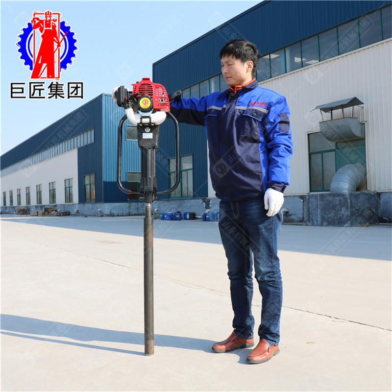 可手持的小型取样钻机巨匠QTZ-1便携式取土钻机