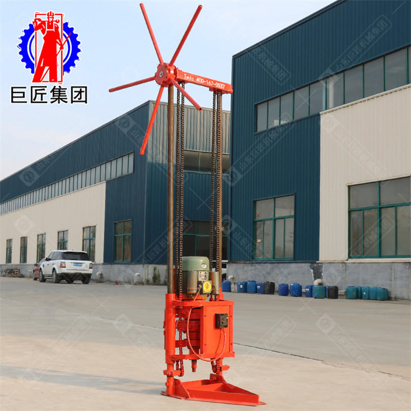 岩芯电动轻便钻机取样 岩石小型钻孔取样钻探