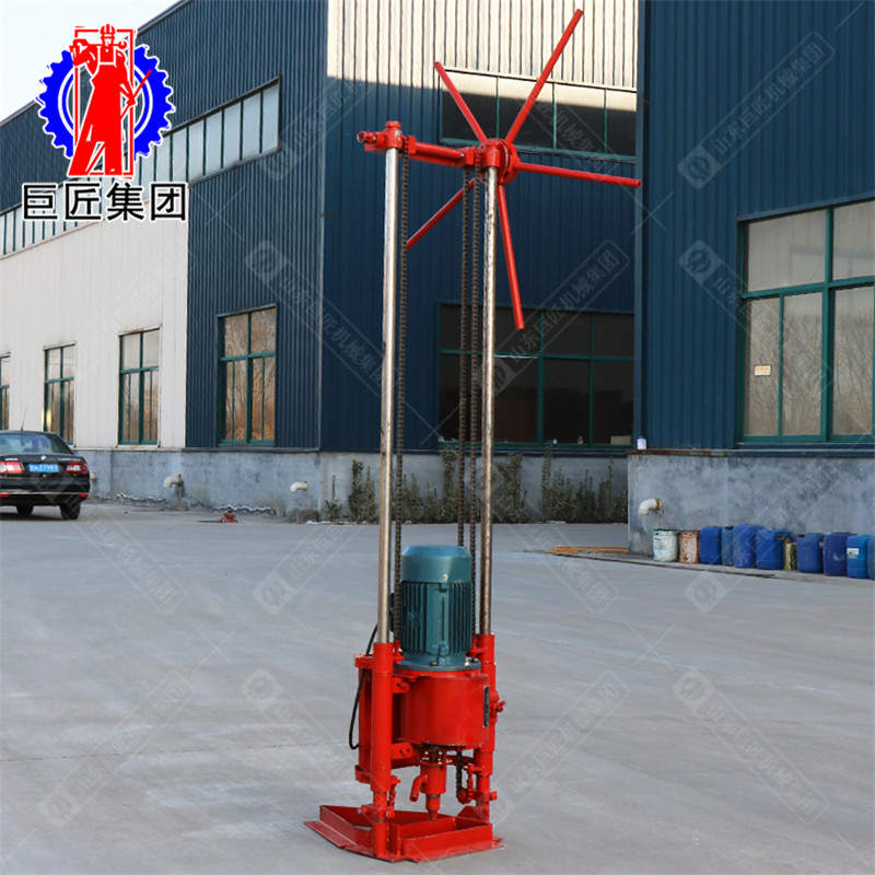 钻机小型三相电岩石打孔轻便取样勘探钻机轻