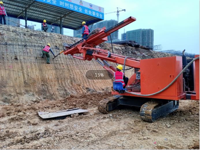 厂家直销边坡支护护坡钻机 履带锚固钻机 水平钻孔机