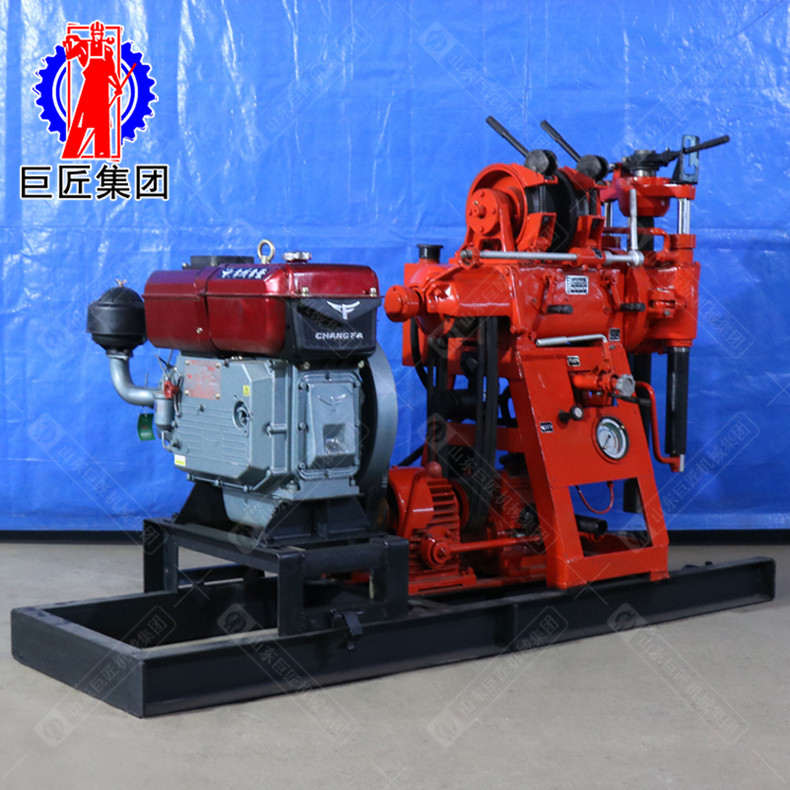 轻便液压岩芯钻机巨匠XY-100可用于地质勘探钻机