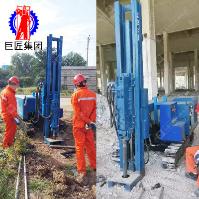 巨匠QTZD-20履带式液压直推取土钻机 高效率 高质量采样