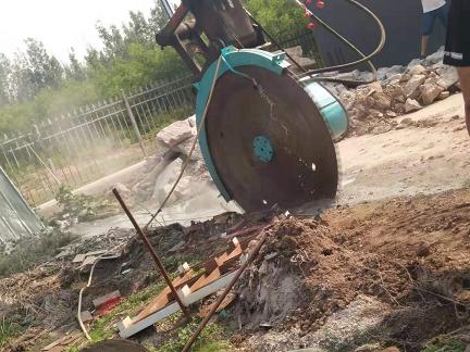 霸州亚源直售岩石锯 圆盘切割锯适用岩石花岗岩山石等 360度旋转