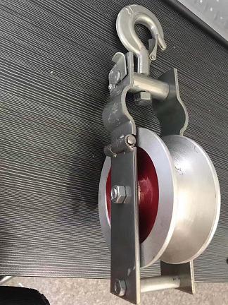 可定制铁路铝放线滑车接触网放线滑子放线滑轮铝滑子开口规格齐全