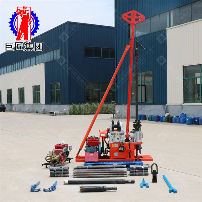 巨匠小型轻便岩芯取样钻机YQZ-30型液压轻便钻探机