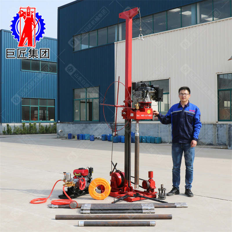 巨匠轻便地质工程钻机QZ-3小型岩芯取样钻机厂家