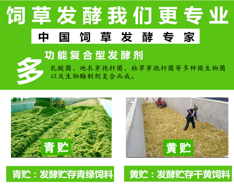 青储黄储秸秆草料发酵剂