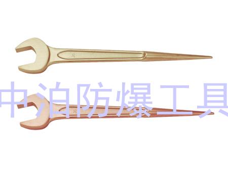河北厂家供应桥防牌防爆弯柄呆扳手，撬棒呆扳手，单头呆扳手