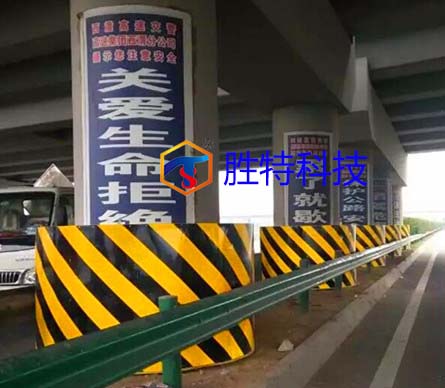 互通立交桥墩防撞墩防撞装置    防撞垫