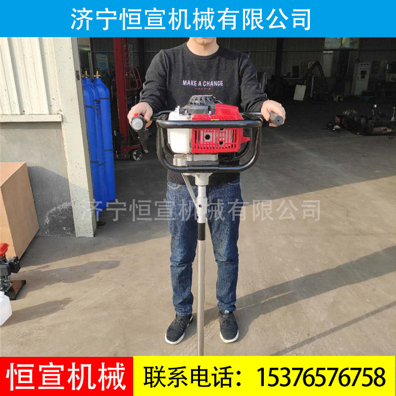 新品特卖新型钻机便携式背包打井机可深层取样30米