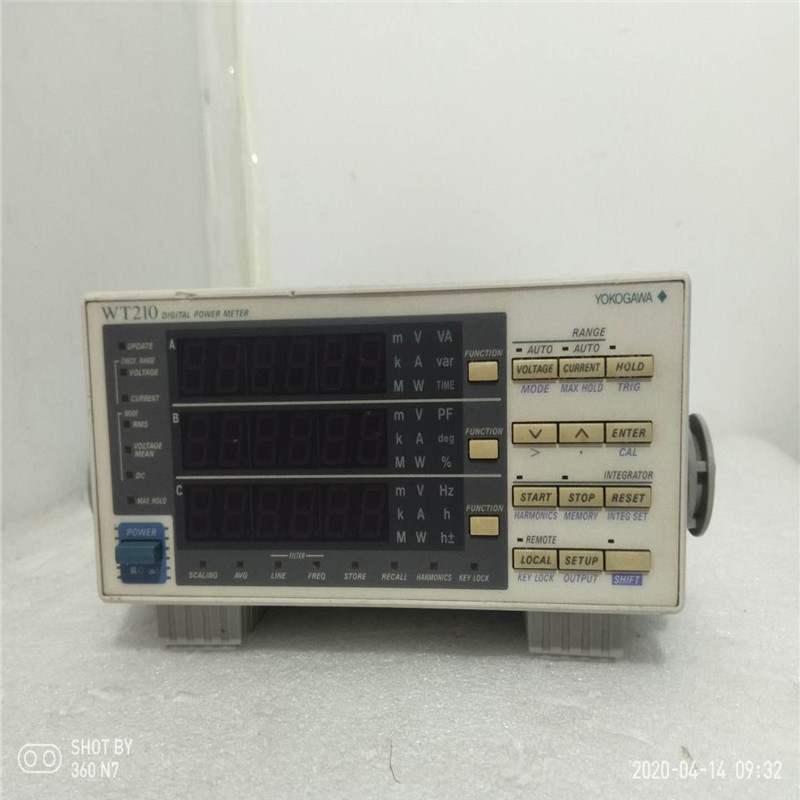 回收日本横河YOKOGAWA WT210数字功率计