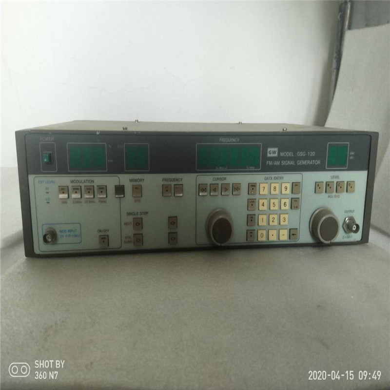 回收+供应台湾固纬 GSG120调频调幅信号发生器