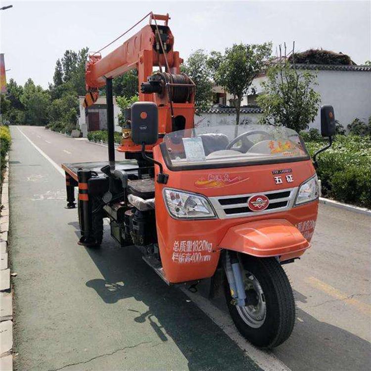 山东厂家直供改装三轮吊小型园林背树吊