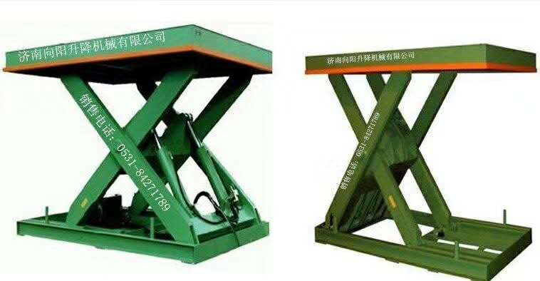 山西太原固定式升降机，固定装卸台，装车台，厂房货物提升机