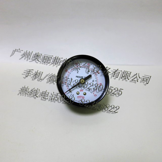 雅德YEATHEI压力0-5KG/cm2双量程0-70PSI