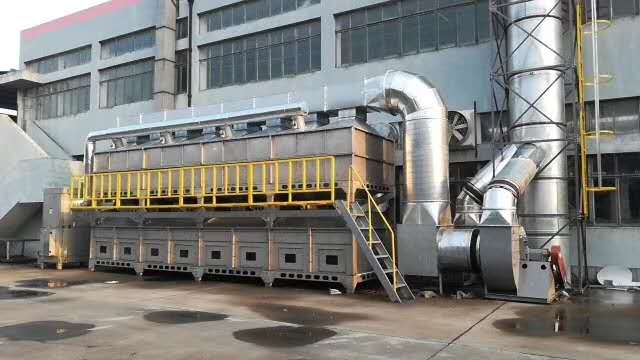 环保设备催化燃烧设备废气吸附装置光氧催化伟航涂装加工定制