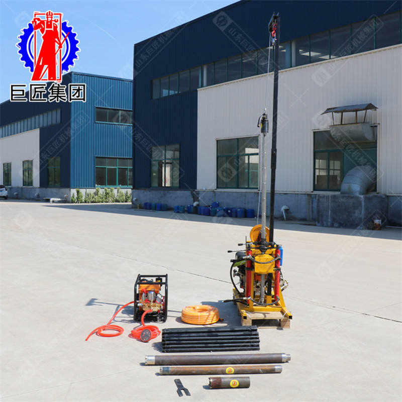 山东小型岩心钻机YQZ-50B百米小型取芯钻机
