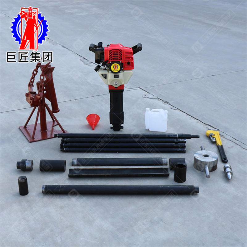 美国科勒动力背包取样钻机BXZ-2双人手持式勘探钻机