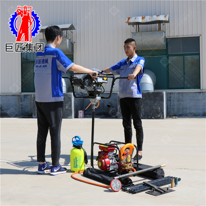 美国科勒动力背包取样钻机BXZ-2双人手持式勘探钻机