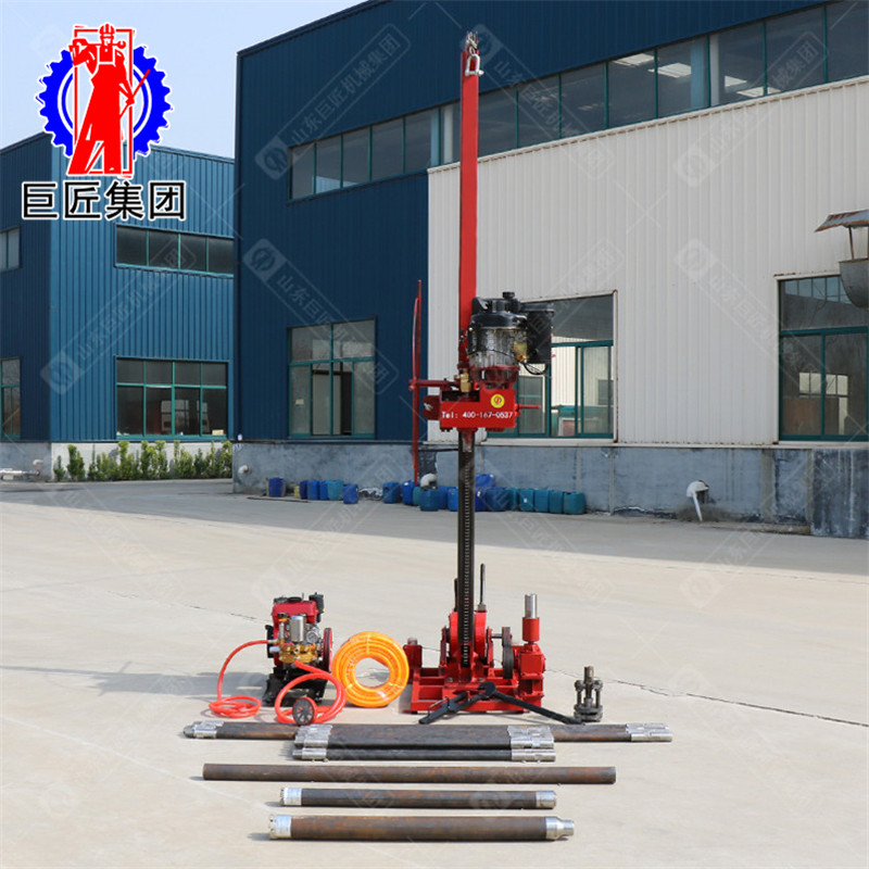 山东地质钻孔岩心钻机QZ-3可拆解式岩土勘察钻机