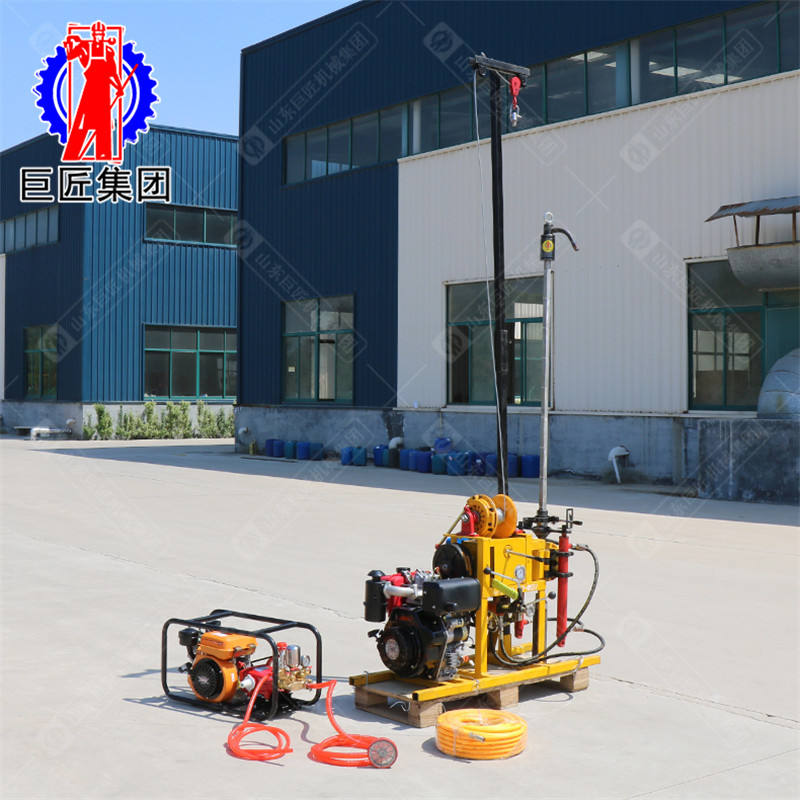 山东小型岩心钻机YQZ-50B百米小型取芯钻机