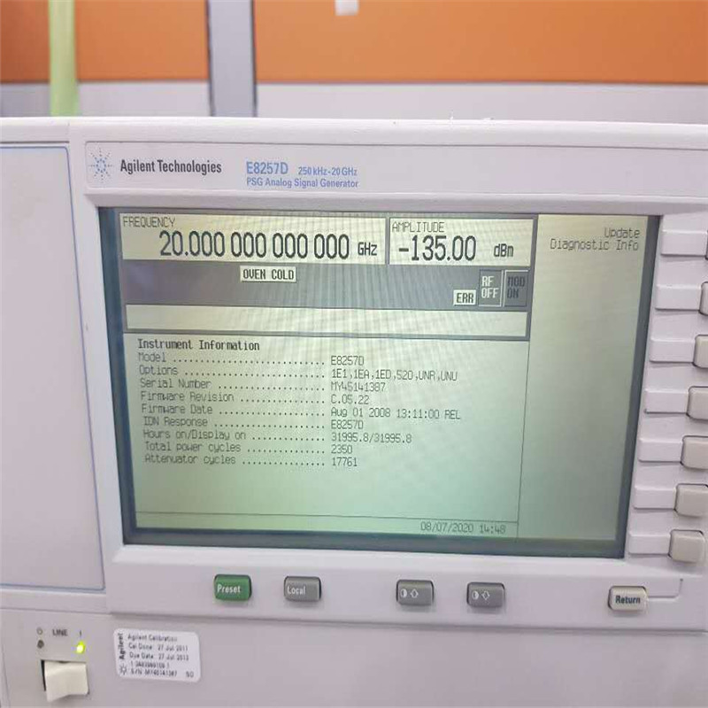 租售+回收美国Agilent安捷伦E8257D信号源模拟信号发生器