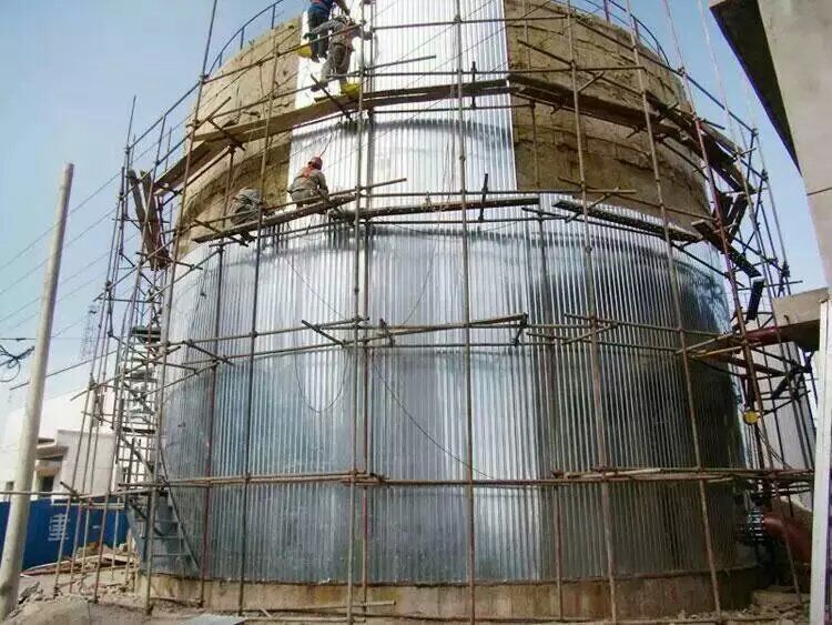 太原矿区设备硅酸铝保温工程施工队 镀锌铁皮不锈钢保温工程