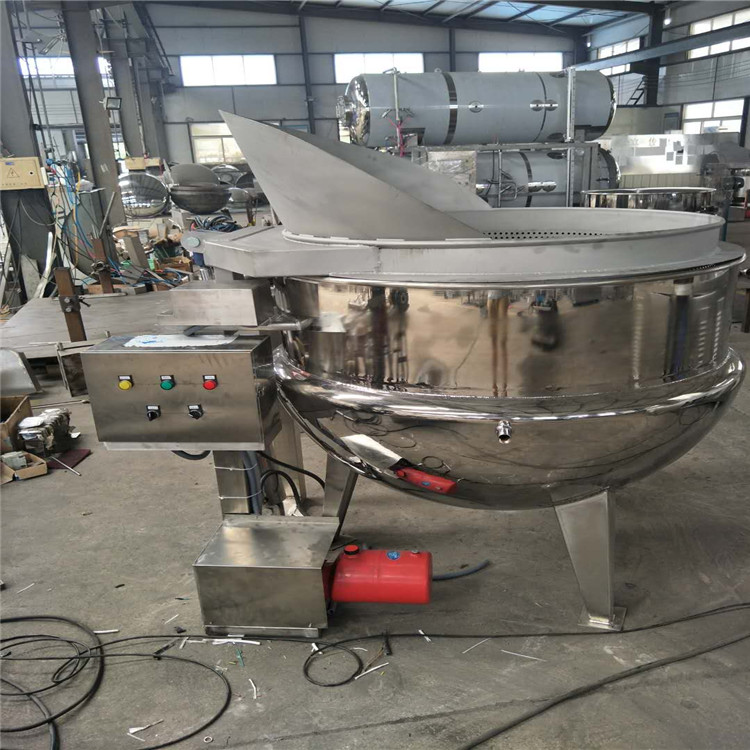牛板筋蒸煮夹层锅   夹层锅型号