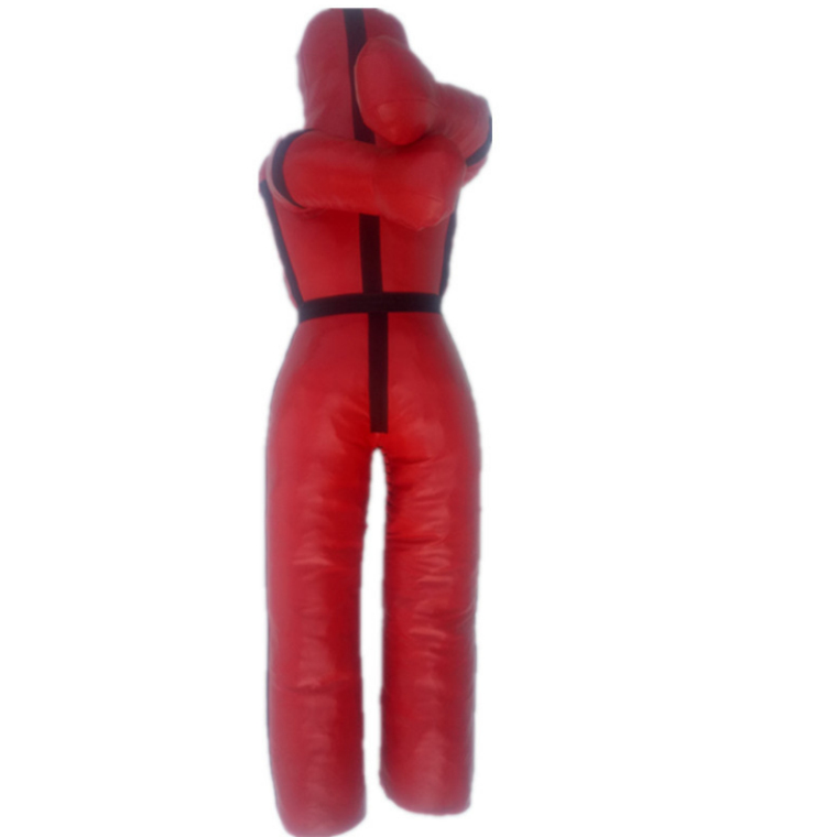 消防训练摔跤假人综合格斗摔跤发泄人吊式沙袋拳击散打皮人吊式