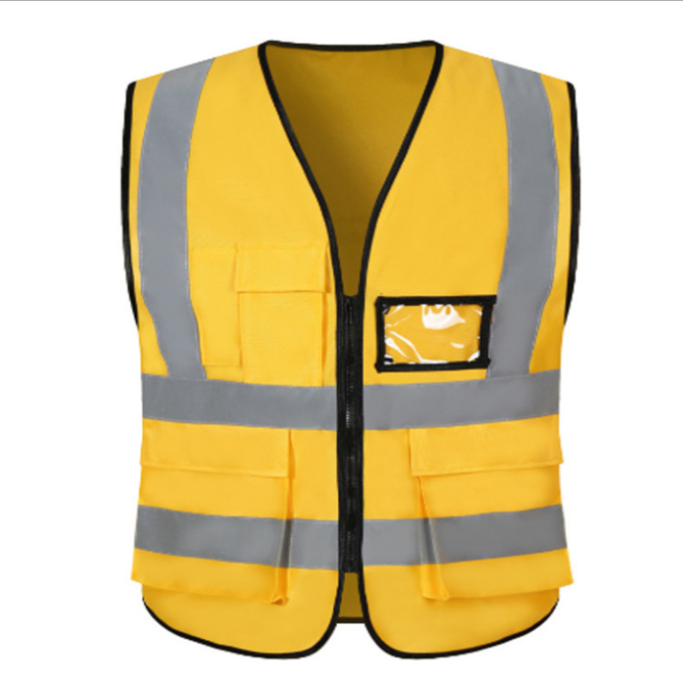 安全防护反光背心厂家直销建筑施工马甲警示透气荧光背心反光马甲