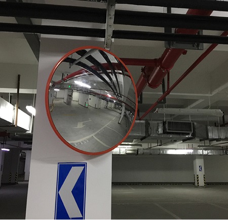 80cm车间路口道路反光公路室内圆镜倒车镜广角镜曲面车库反光镜