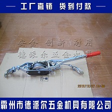 10-15KN双钩紧线器手动紧线钳15KN四级紧线器线路维修施工设备