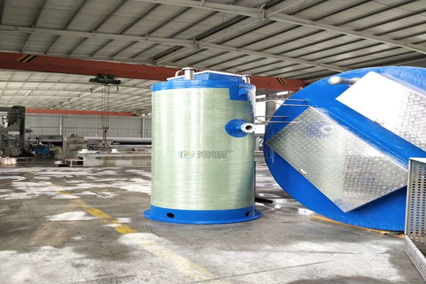 污水一体化预制泵站 一体化预制泵站厂家-港骐