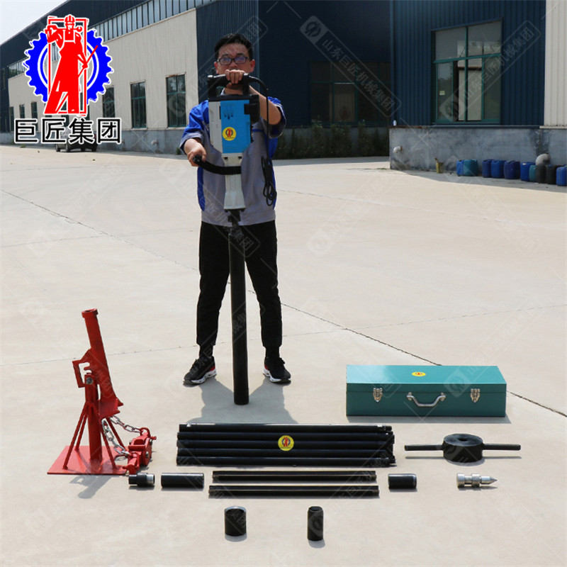 巨匠供应QTZ-3D电动取样钻机便携式取土钻机沙土地取土器