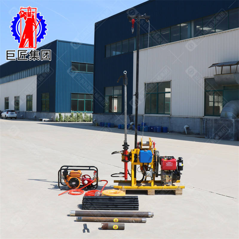 山东小型岩心钻机YQZ-50B百米小型取芯钻机