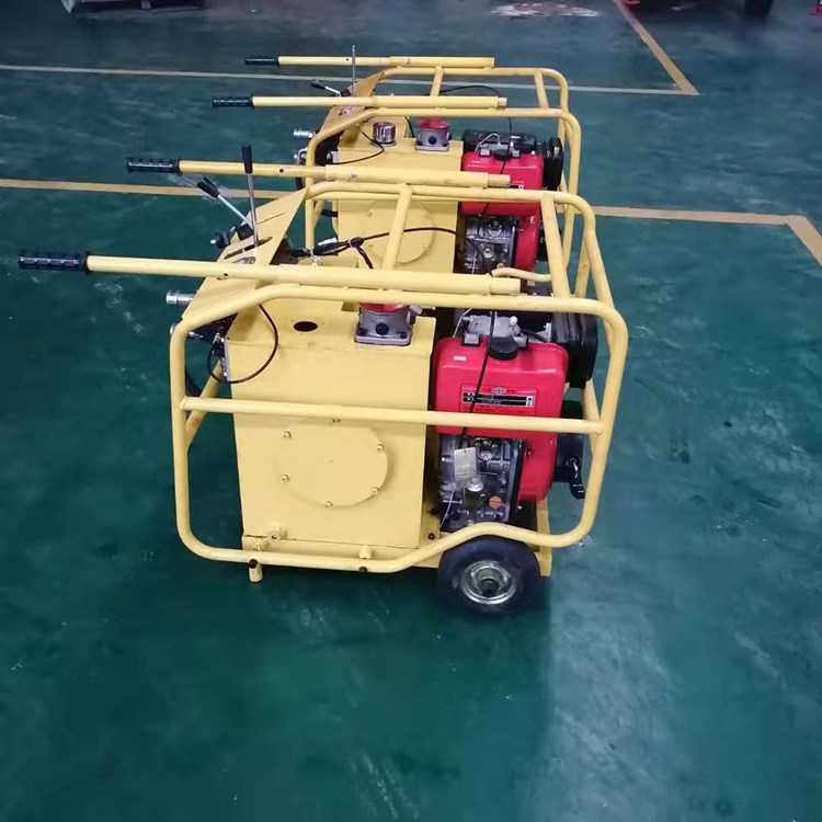 生产出售液压站户外作业动力源柴油汽油液压站