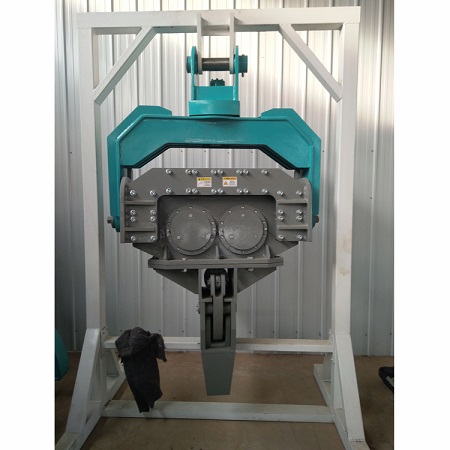 挖机用打桩机 加长臂打拔桩机 振动打桩锤