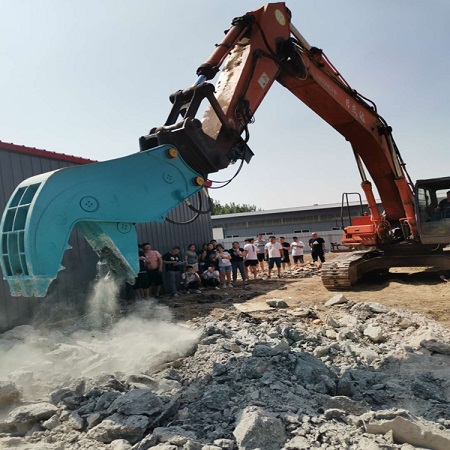 挖掘机液压粉碎钳 混泥土粉碎钳 拆迁粉碎钳